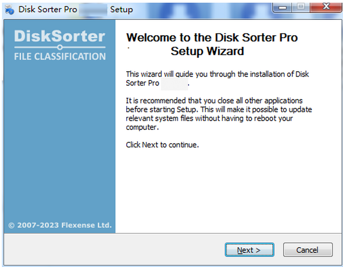 Disk Sorter Pro 32λ