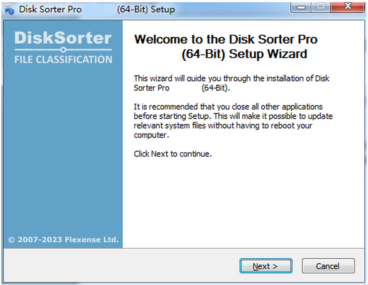 Disk Sorter Pro