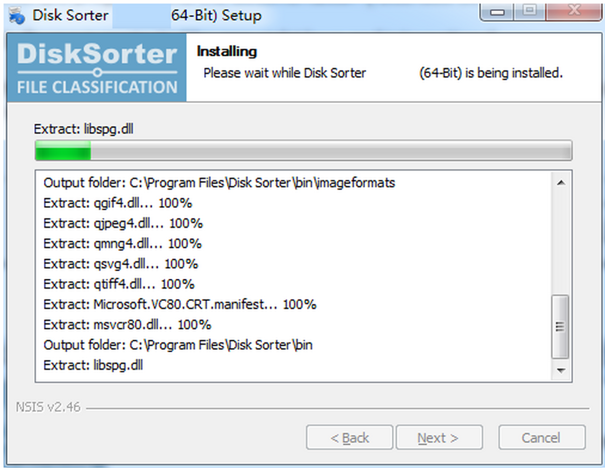 Disk Sorter x64